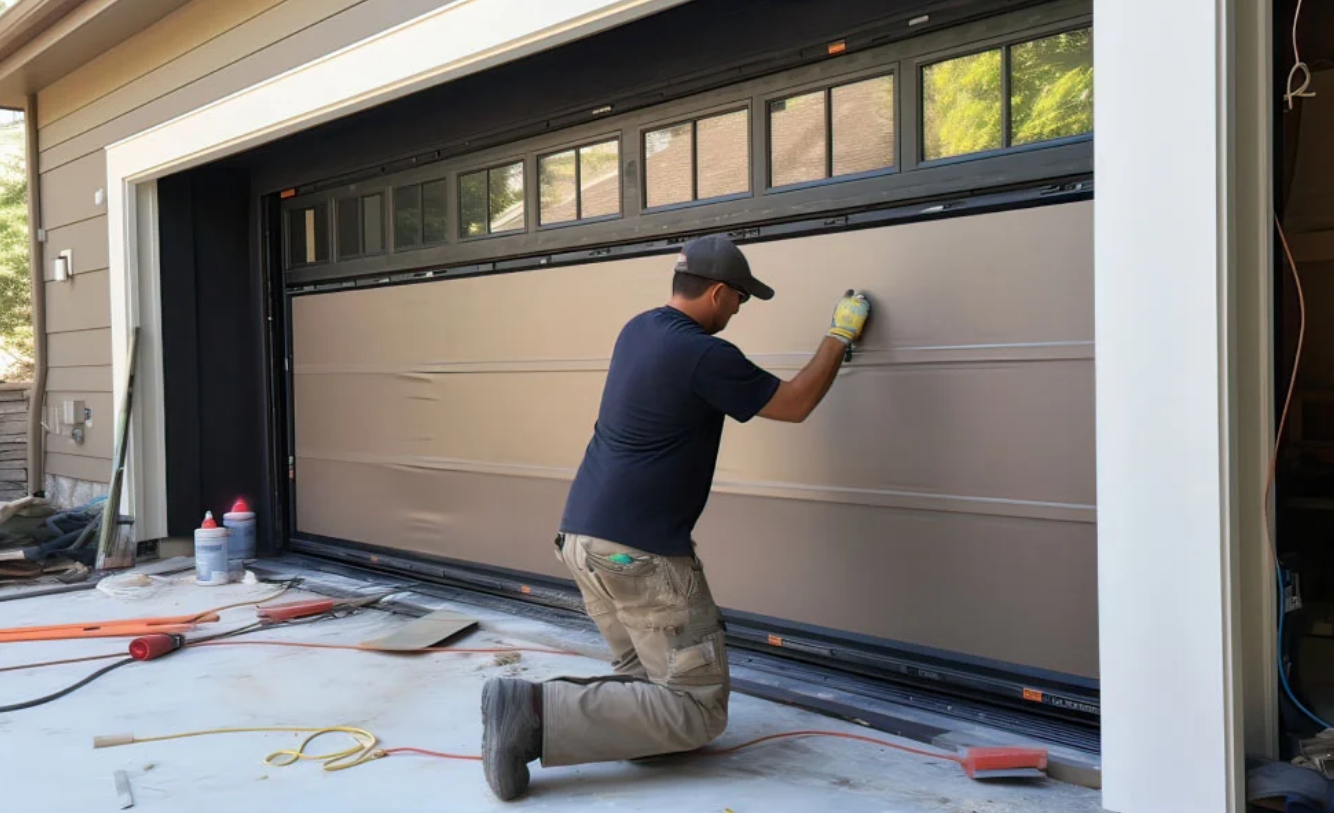 Garage Door Panel Section Replacement